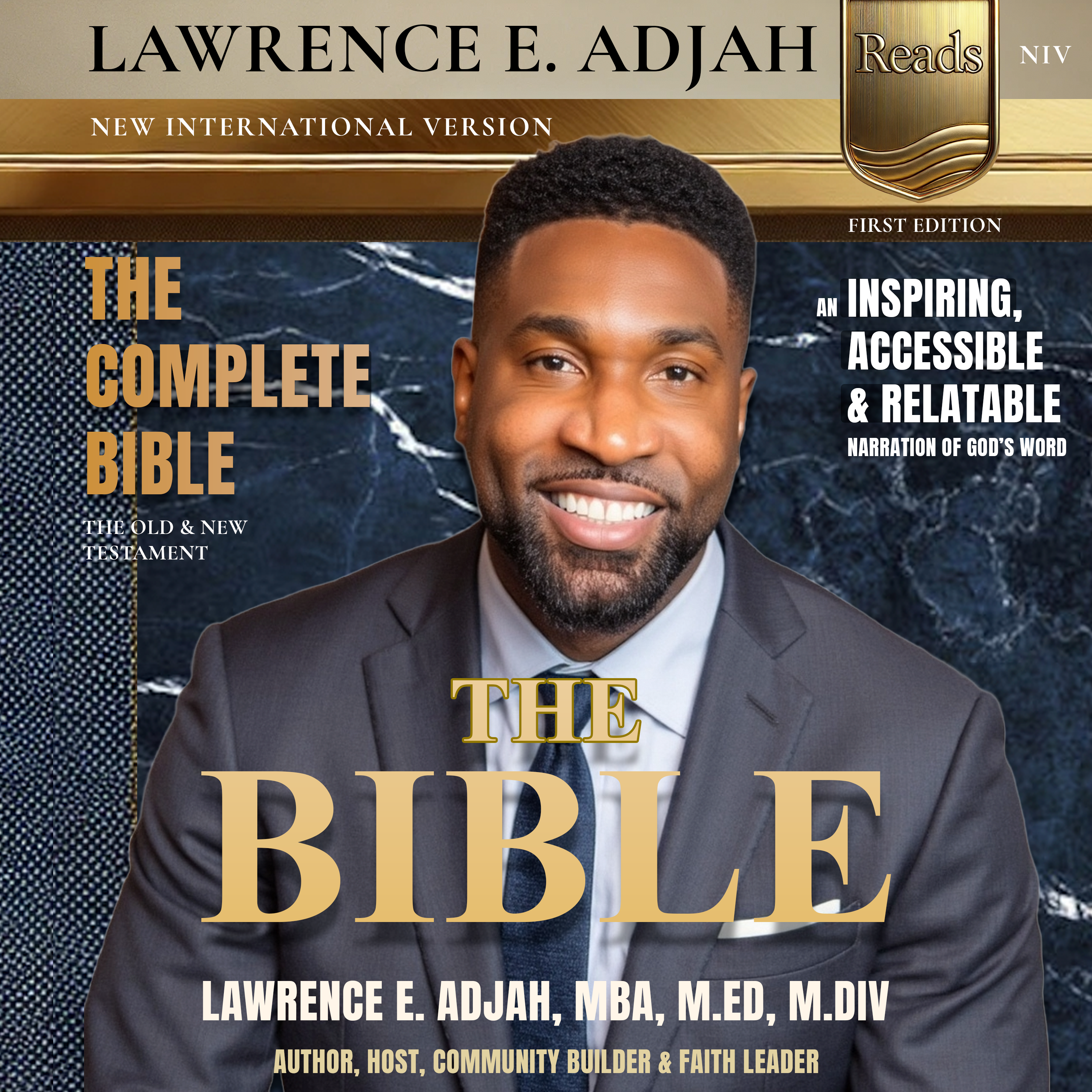 Lawrence E. Adjah Reads the Bible, New International Version